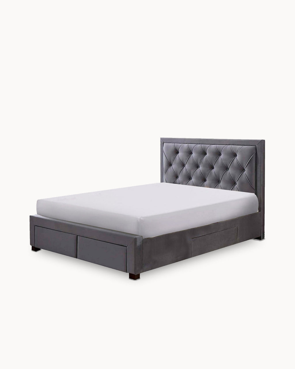 Cama de matrimonio BIA con 4 cajones