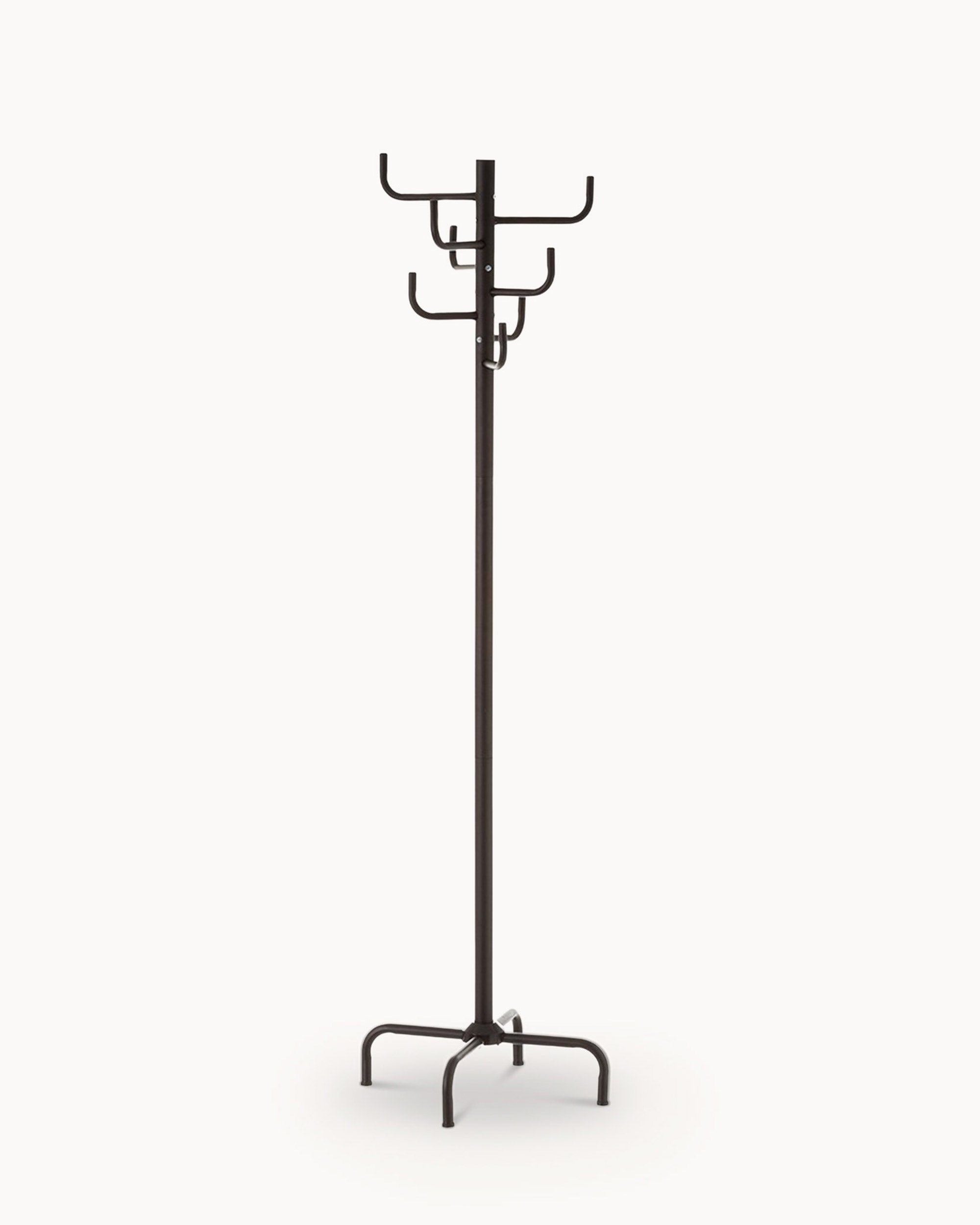 Standing coat rack with 8 arms