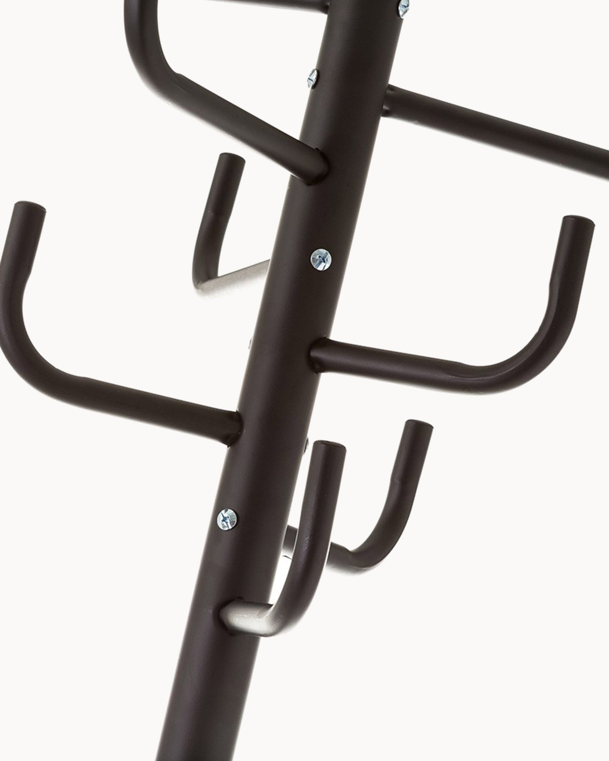 Standing coat rack with 8 arms