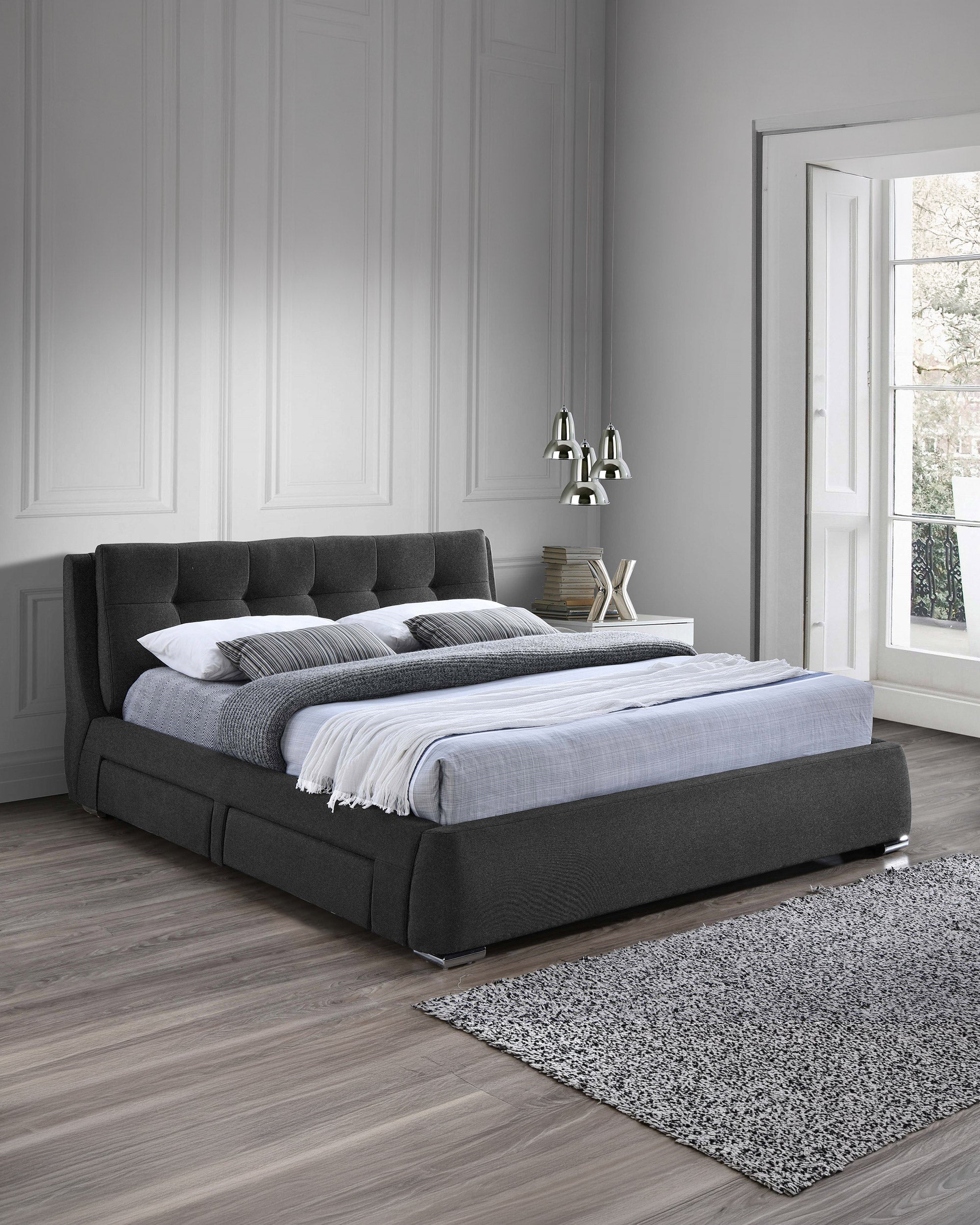 ANTONIO Double Bed Pack + HOMYSLEEP PALACIO COOLER Mattress