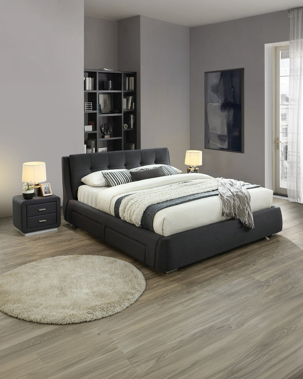 ANTONIO Double Bed Pack + HOMYSLEEP PALACIO COOLER Mattress