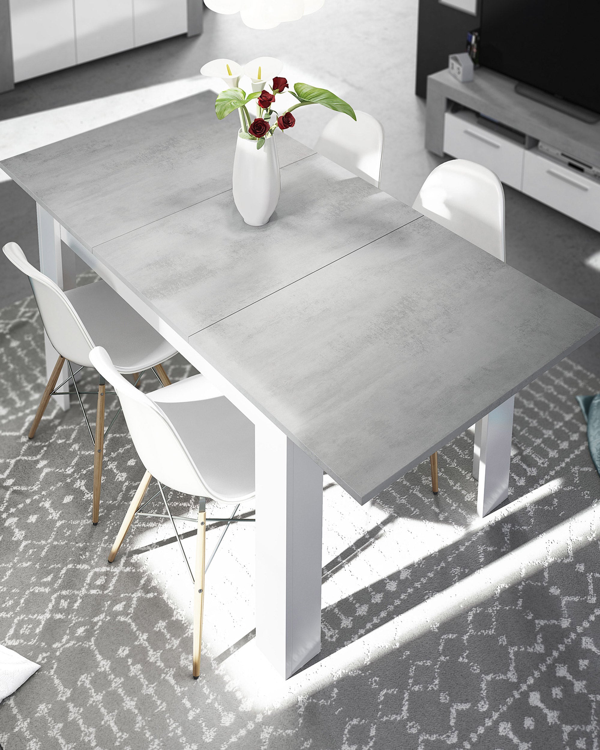 Extendable dining table BARCELONA (140-190 cm)