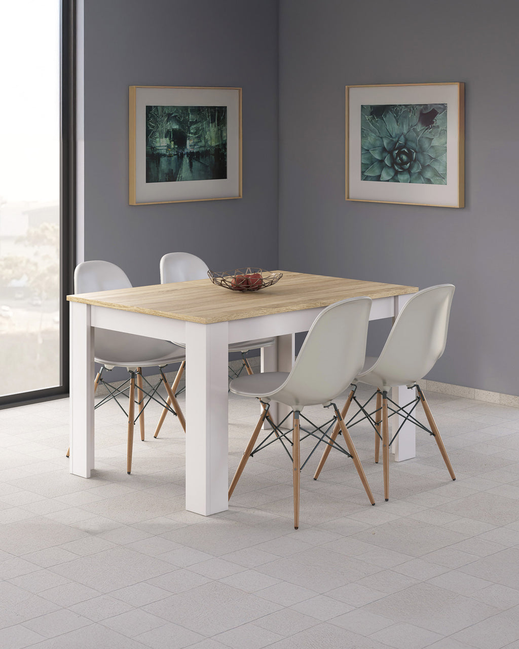 Extendable dining table BARCELONA (140-190 cm)