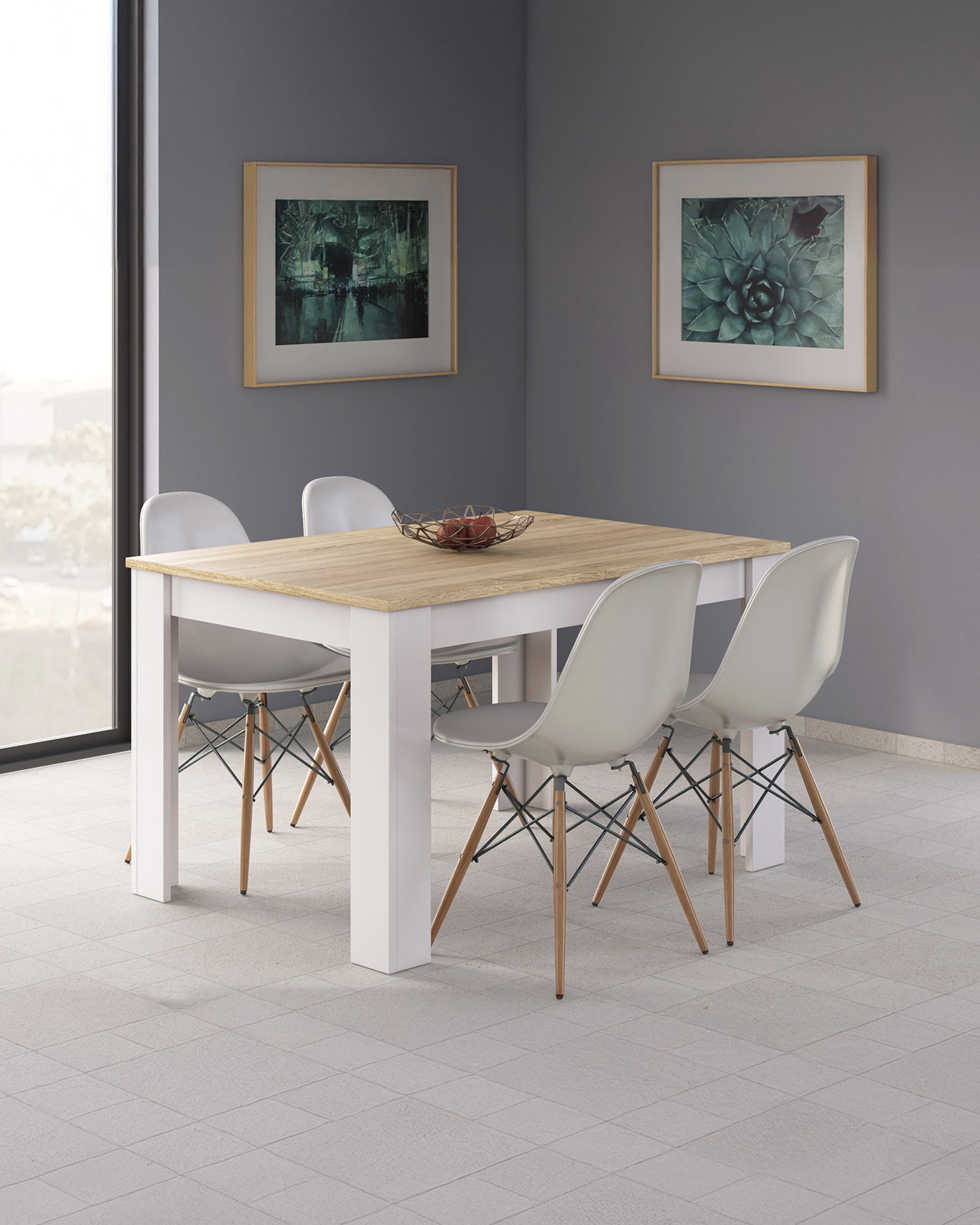 Extendable dining table BARCELONA (140-190 cm)