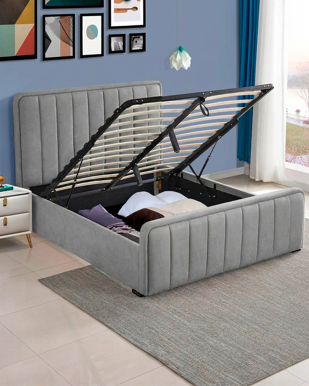 Cama de matrimonio elevable FLOW