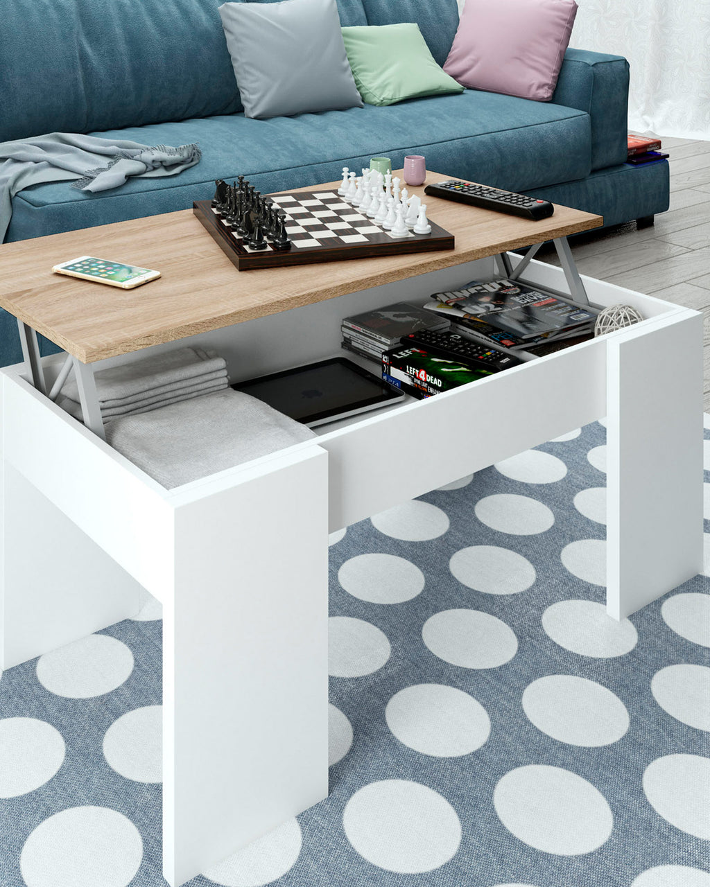 Mesa de centro elevable SEVILLA