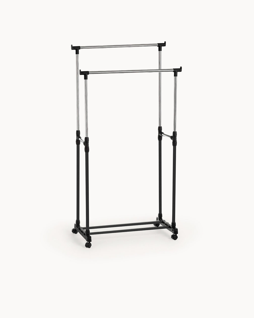 Burro doble extensible (90-155cm) con ruedas