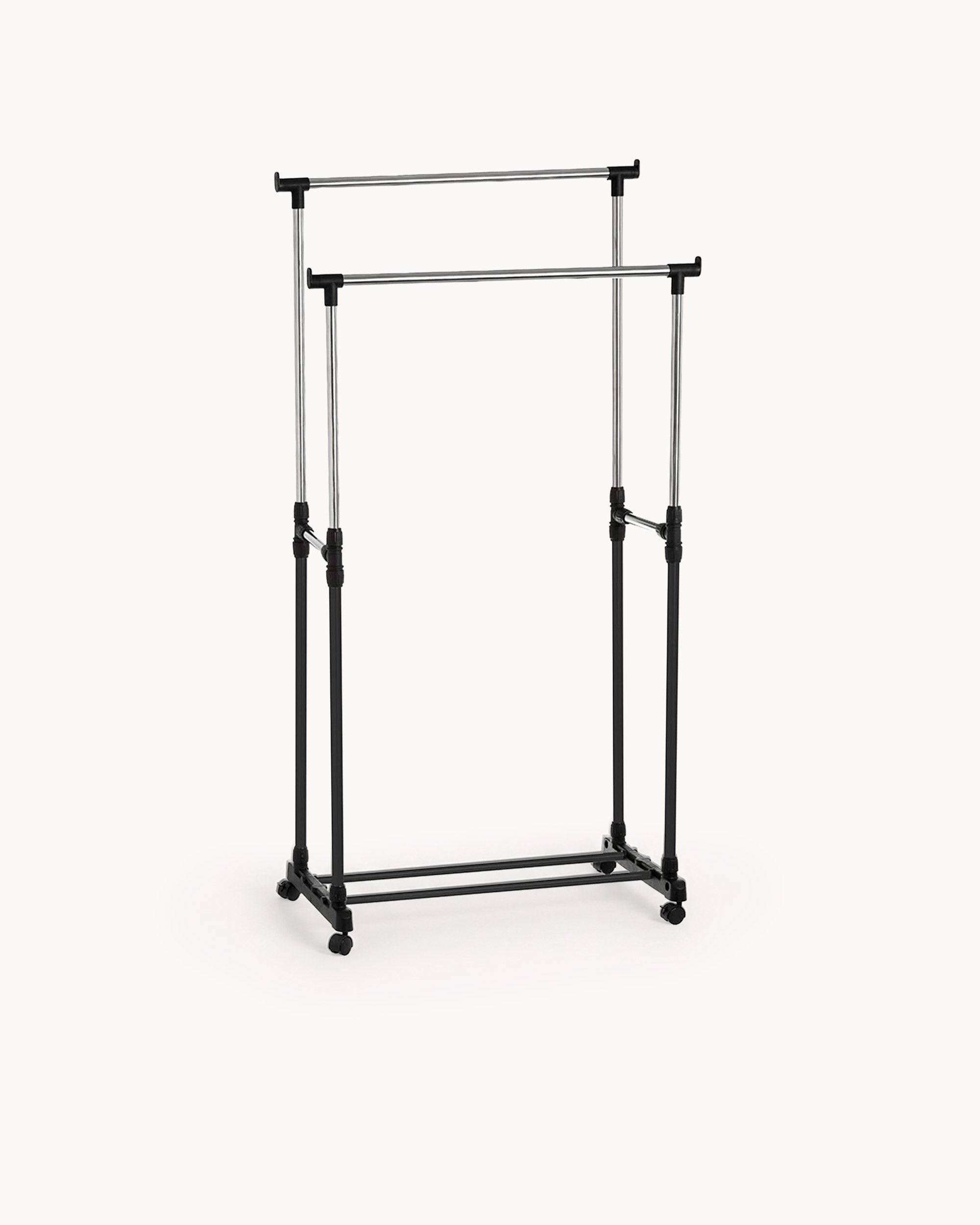 Burro doble extensible (90-155cm) con ruedas