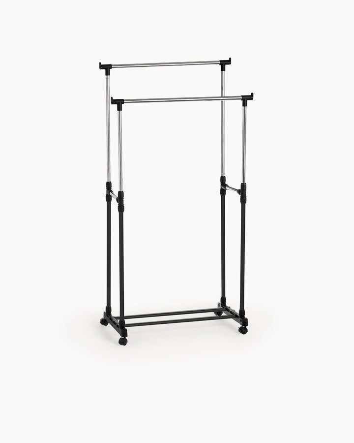 Charriot duplo extensível (90-155cm) com rodas