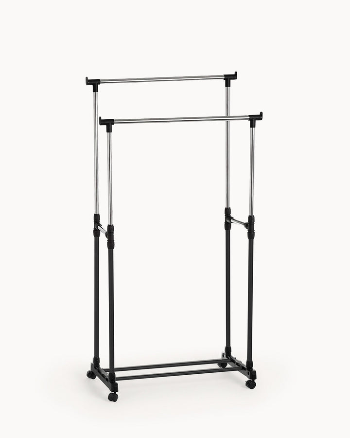 Charriot duplo extensível (90-155cm) com rodas
