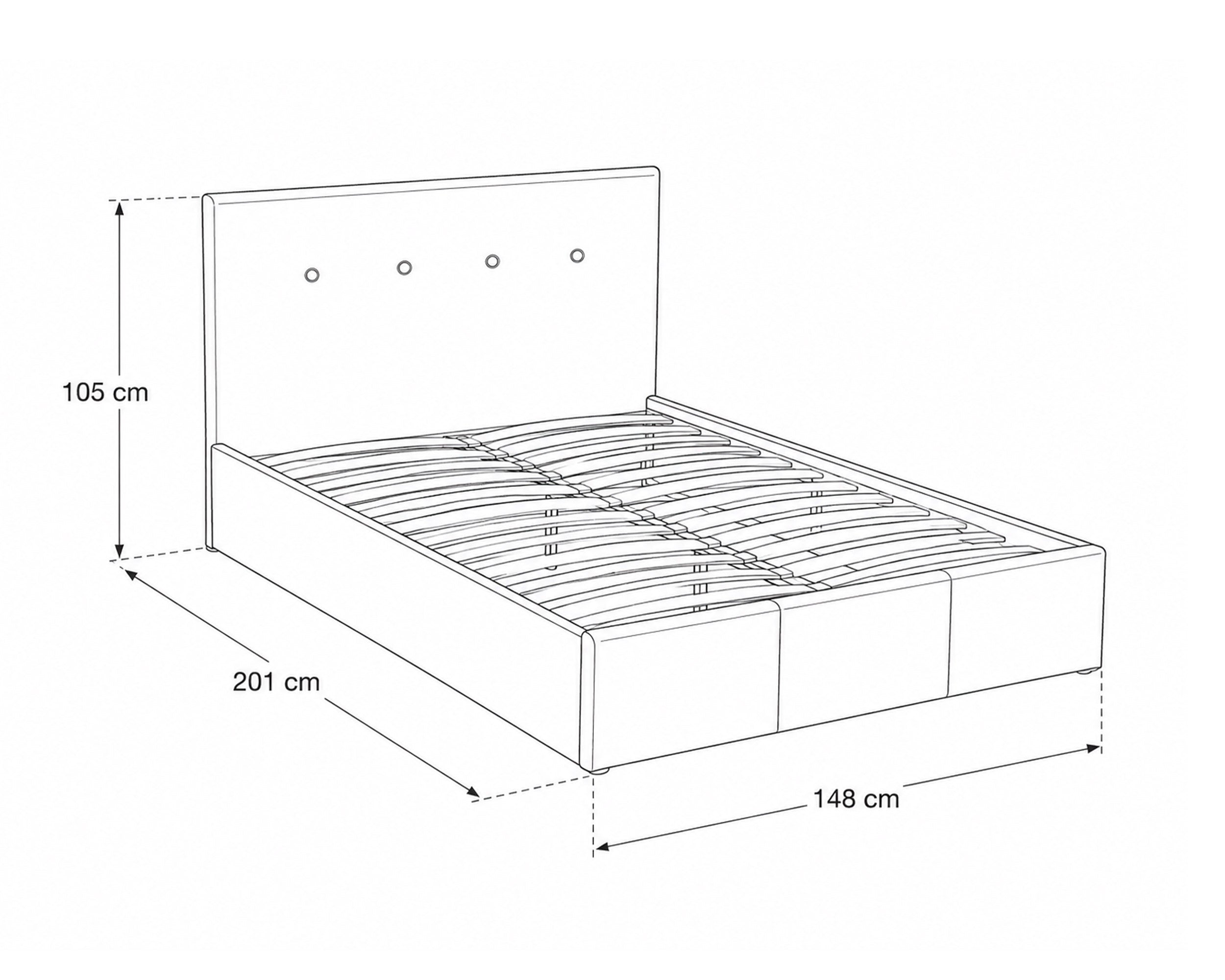 Double bed BETTY II