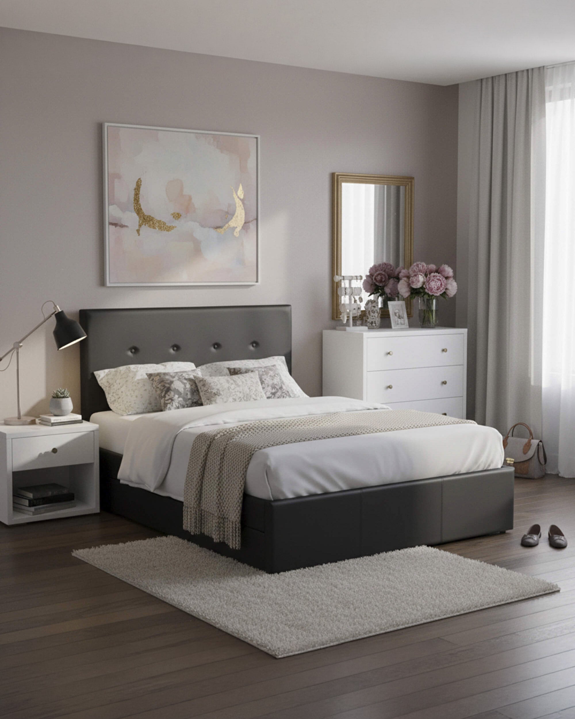Cama de casal BETTY II