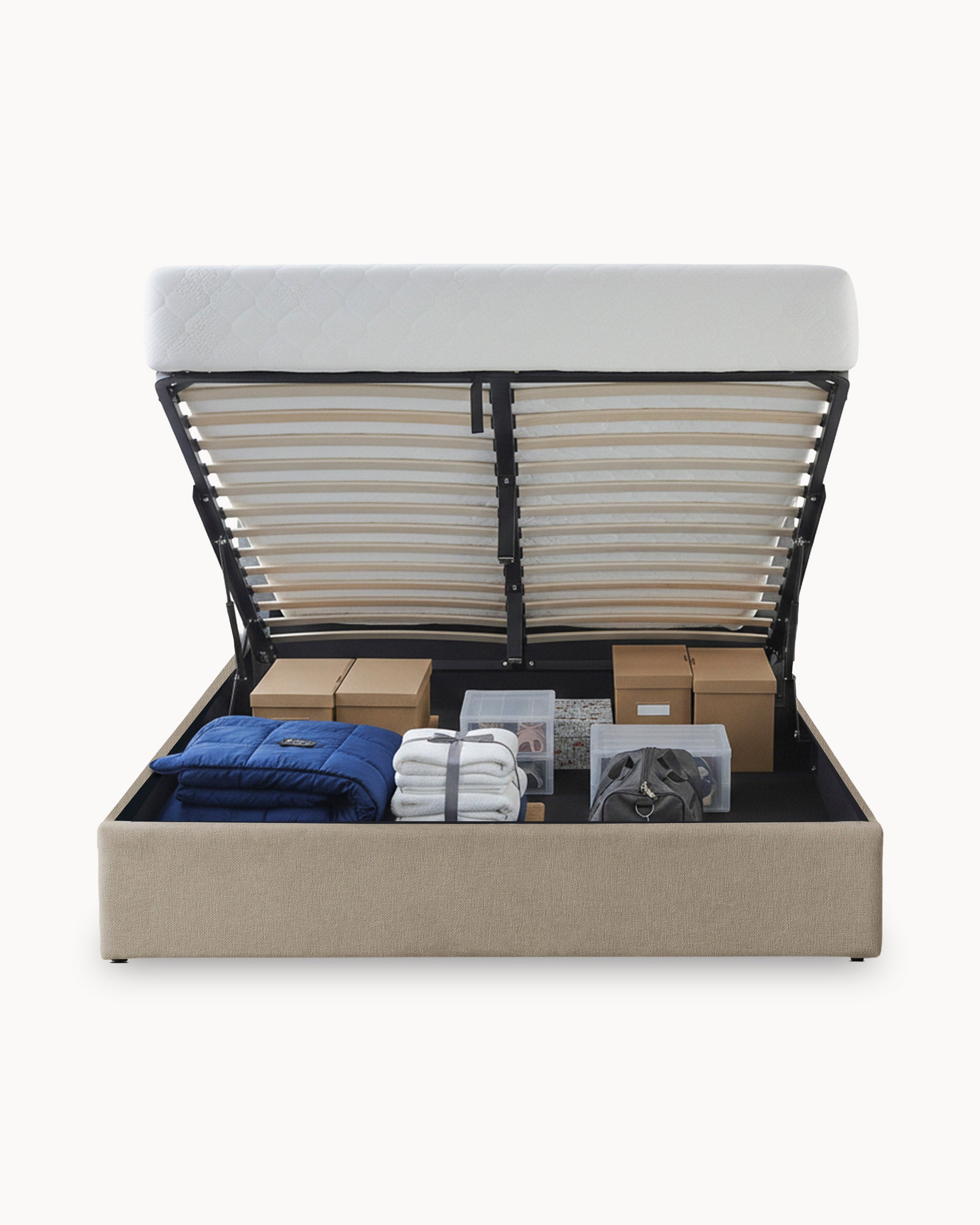 Pack cama de casal elevatória AUSSIE ll + colchão ETERNO