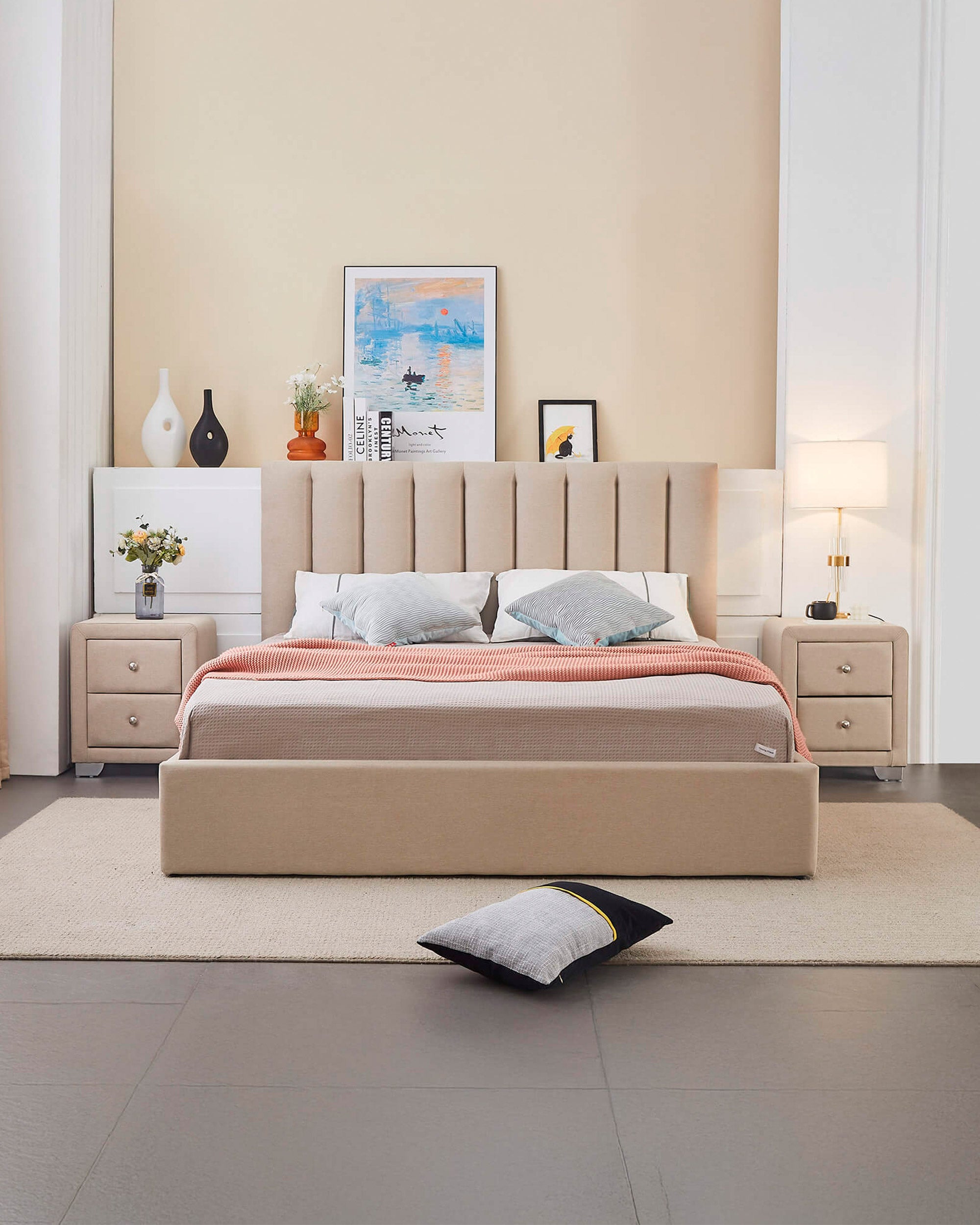 Pack cama de casal elevatória AUSSIE ll + colchão ETERNO