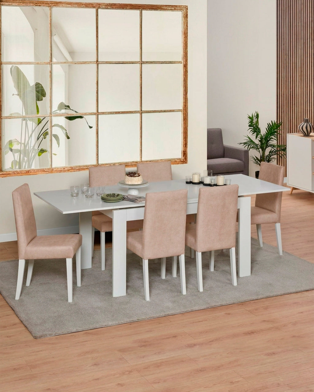Mesa extensible FLORENCIA (140-230 cm)