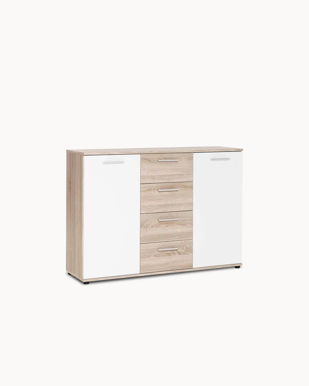 Aparador JACKY com 2 portas e 4 gavetas