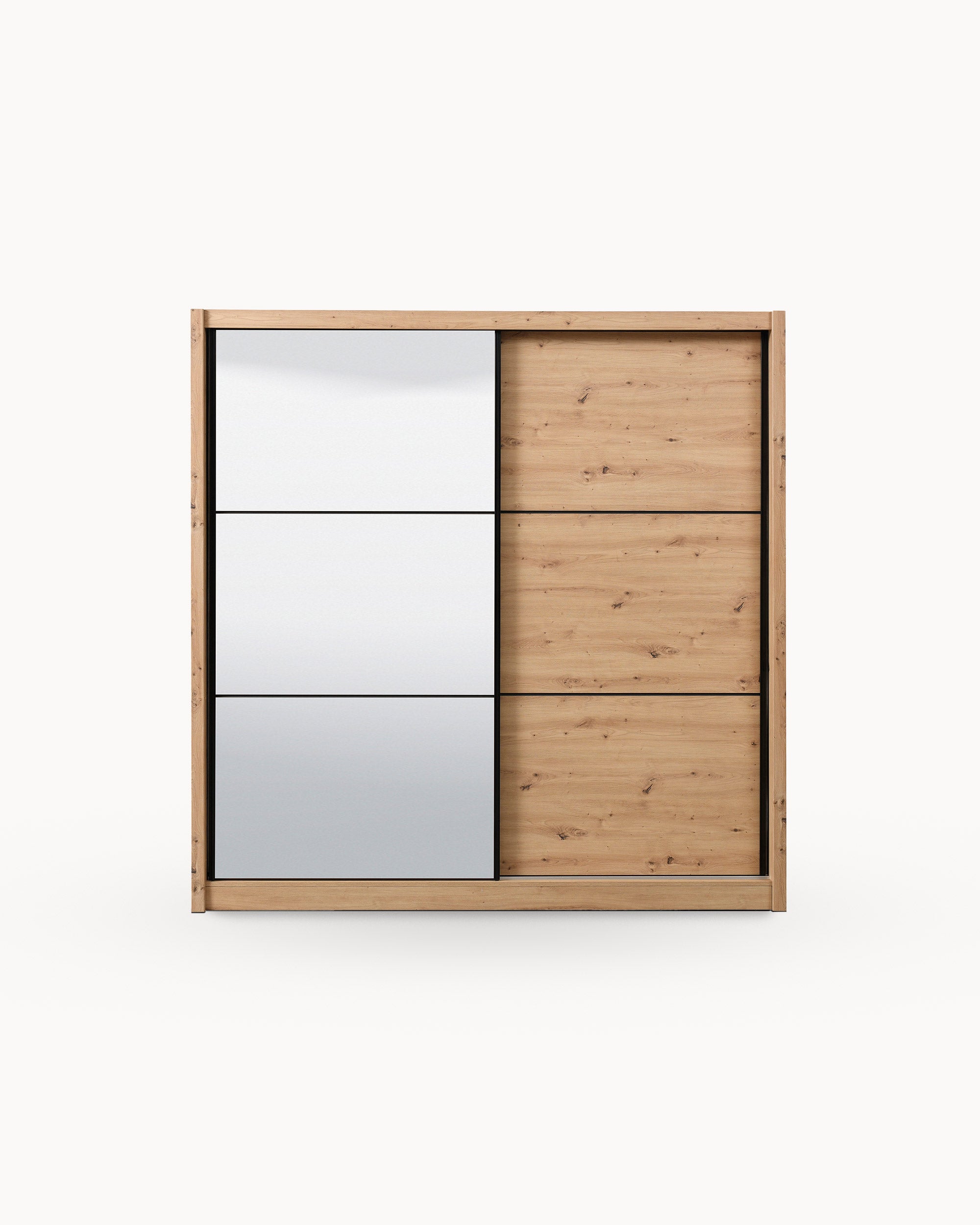 NAVARA wardrobe (215cm) with mirror