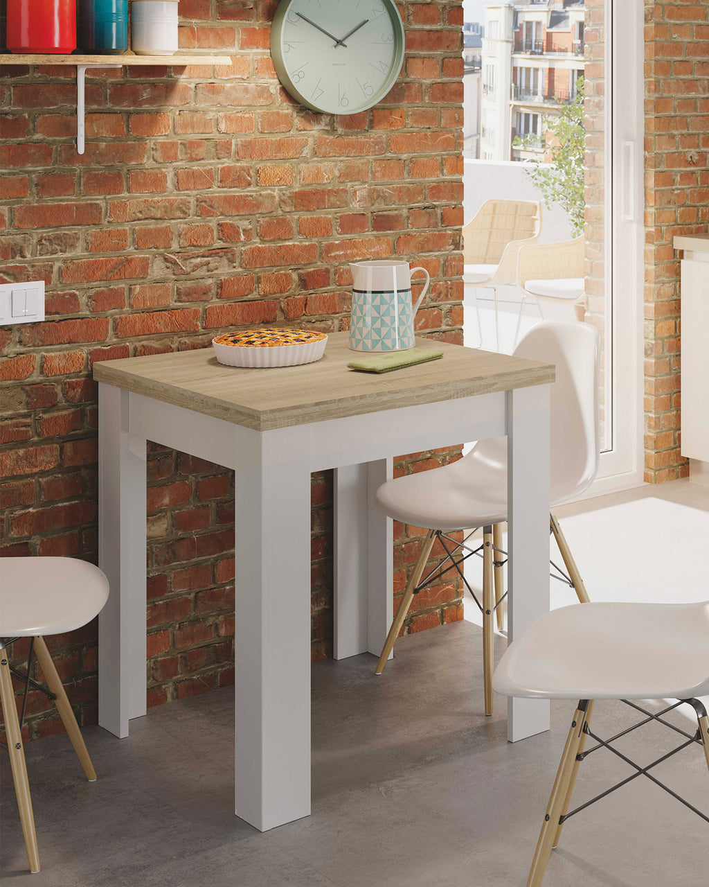 Mesa extensível LIVRE (67-134 cm)