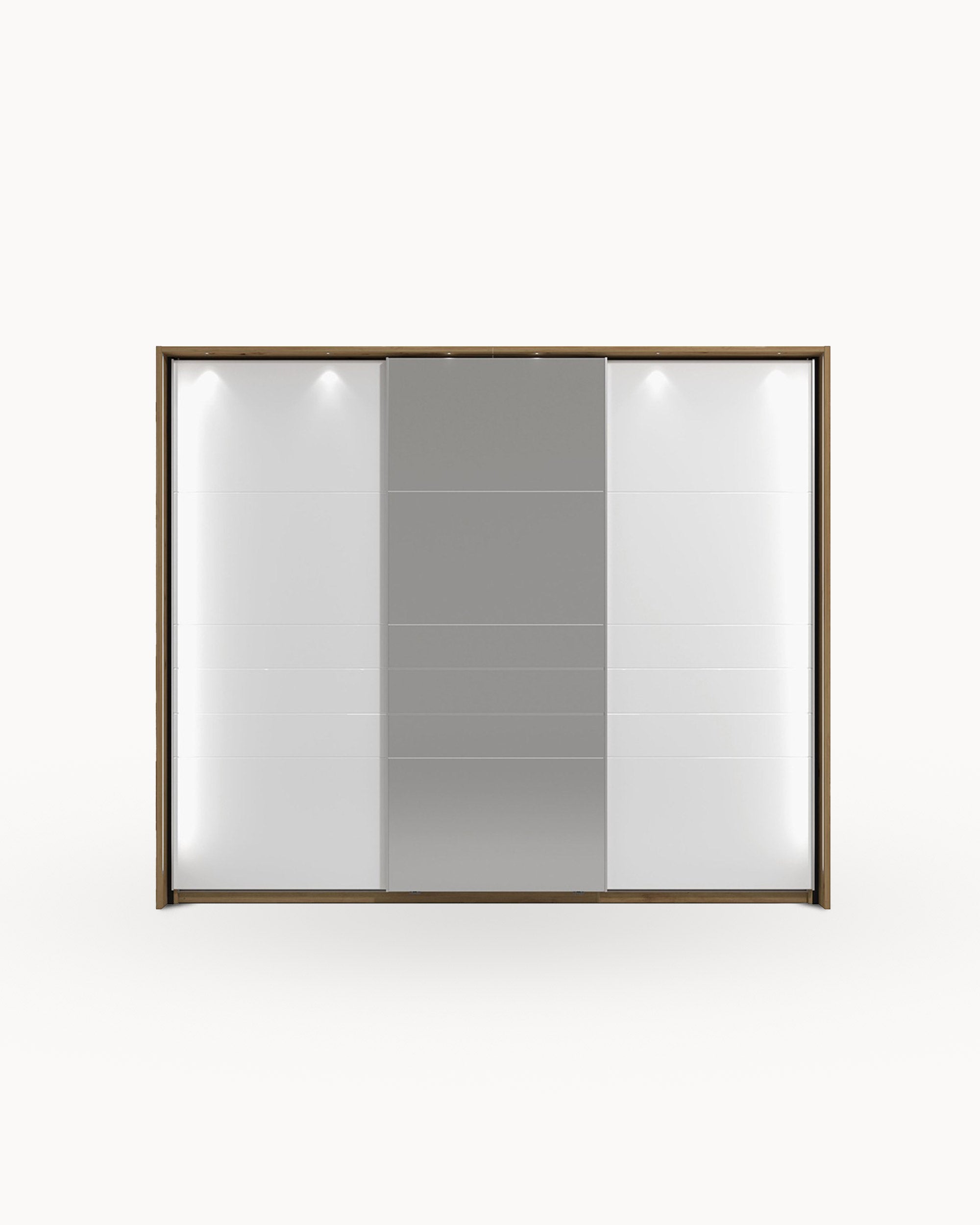 MONDEGO Wardrobe with mirror and LED