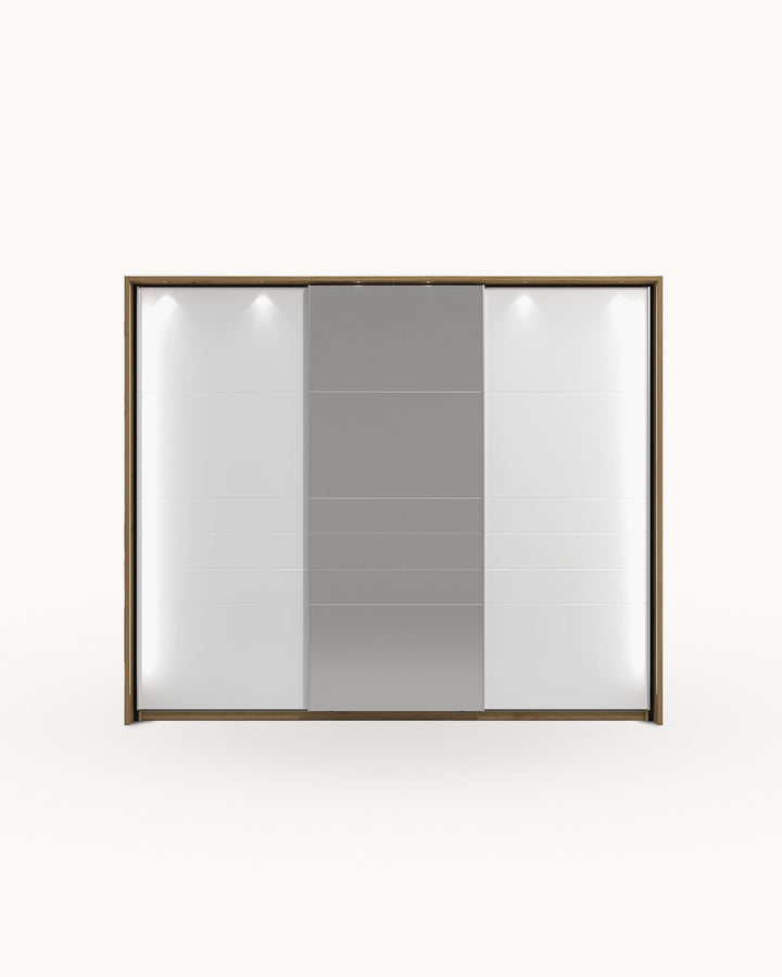 MONDEGO Wardrobe with mirror and LED