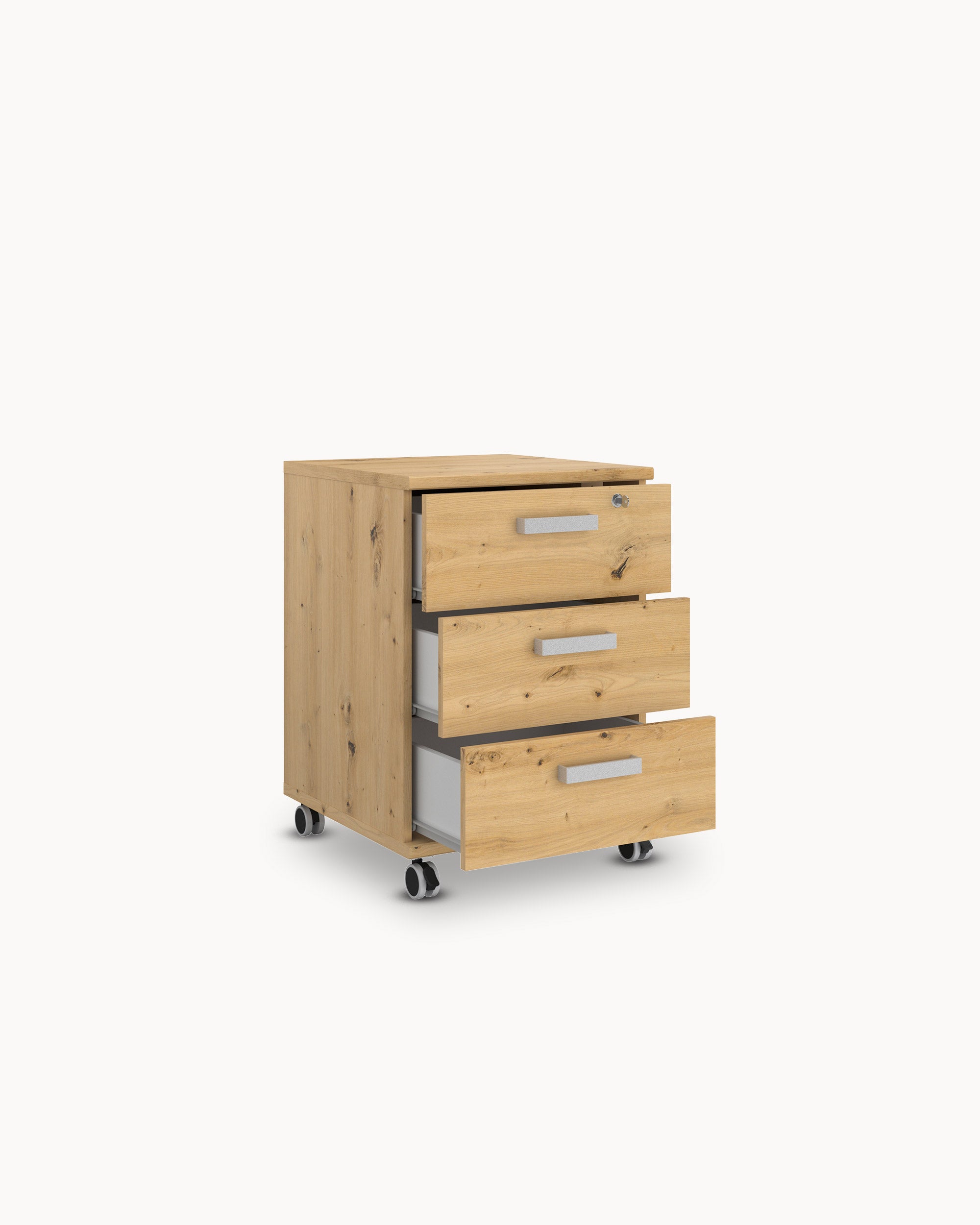 Bloco de 3 Gavetas com rodas START UP