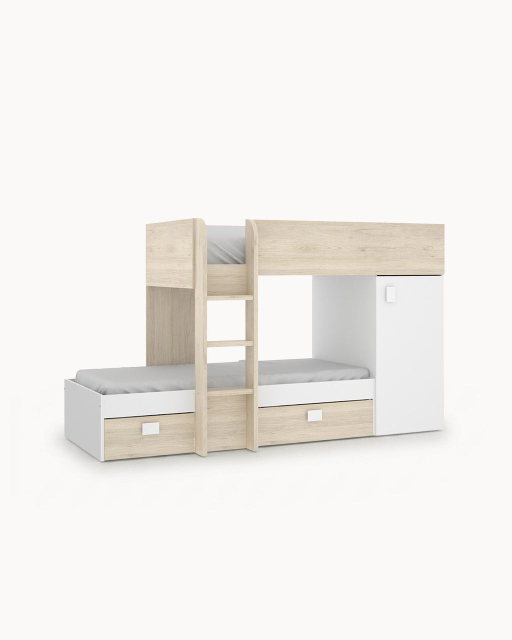 THEO Reversible Bunk Bed with Drawers and Wardrobe
