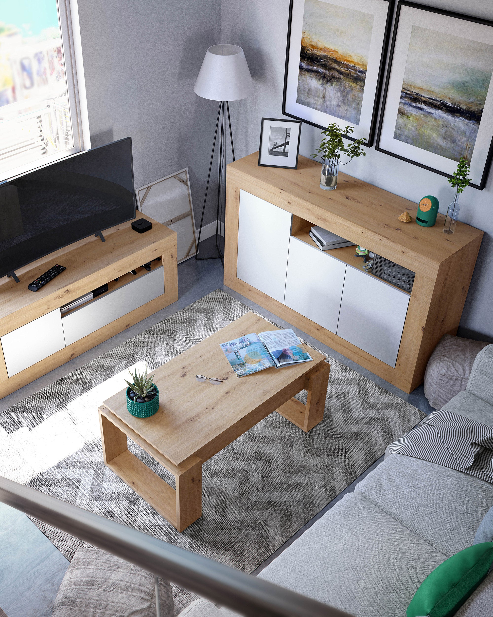 Aparador MOSS com 3 portas