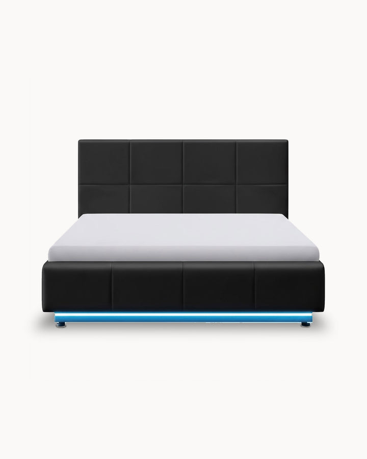 Cama de casal INFINITY II elevatória com LED