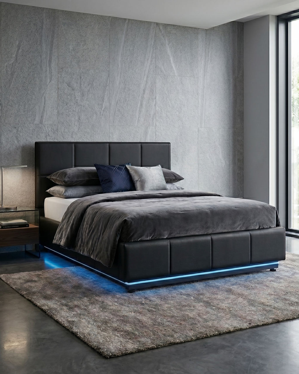 Pack cama de casal elevatória INFINITY II + Colchão HOMYSLEEP PALACIO COOLER