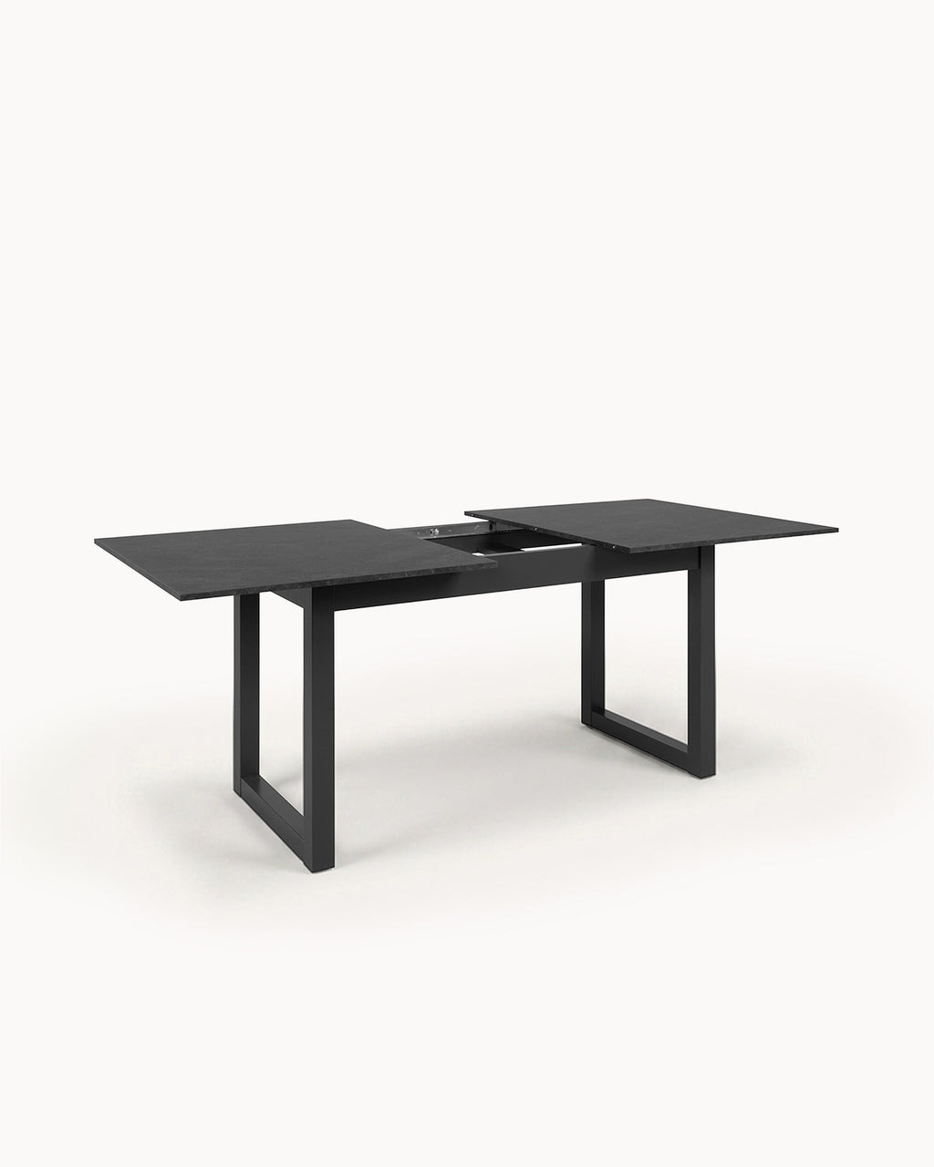 Pack mesa extensível AUSTIN + 4 cadeiras JULE com costas bordadas