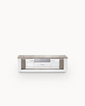 BELLARIA TV unit with LED, 2 doors and 1 drawer