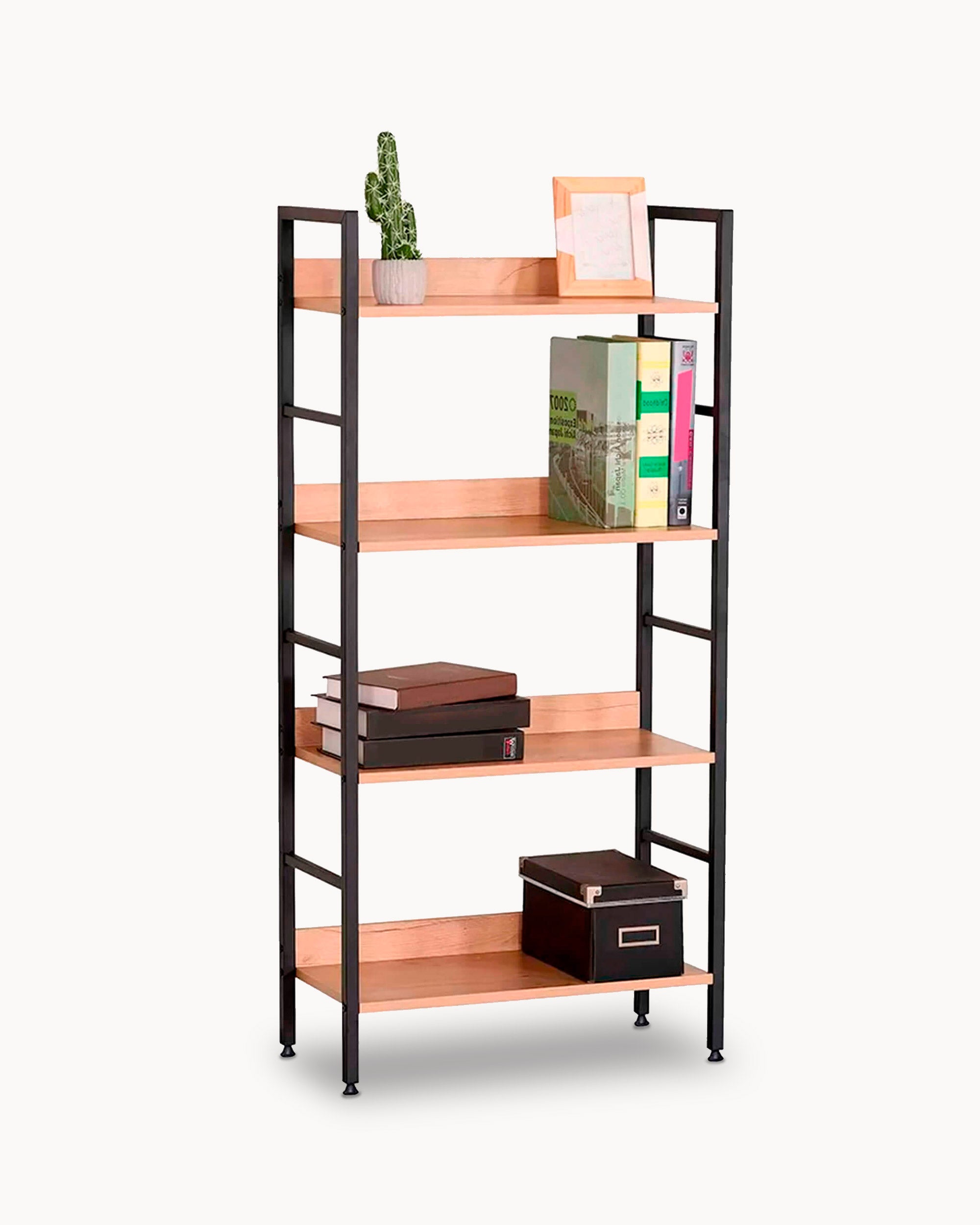 COLORADO shelf with 4 shelves (126cm)