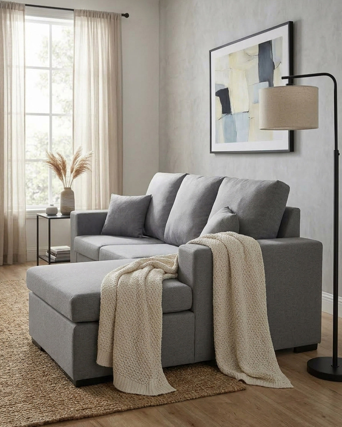 Sofá chaise longue reversible LIMASSOL