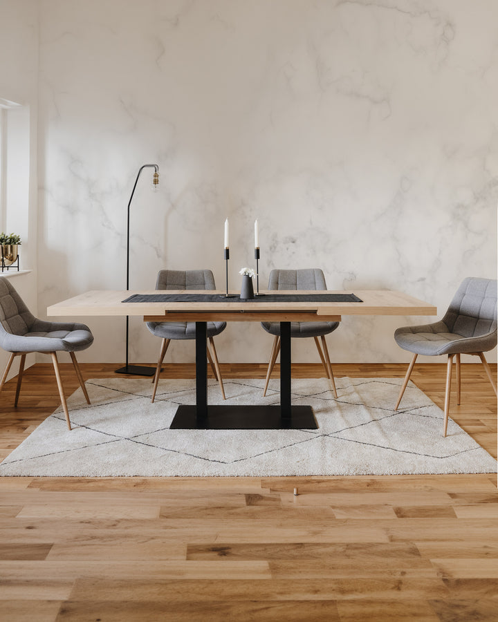 Mesa extensible QUADRATO (120-159-197 cm)