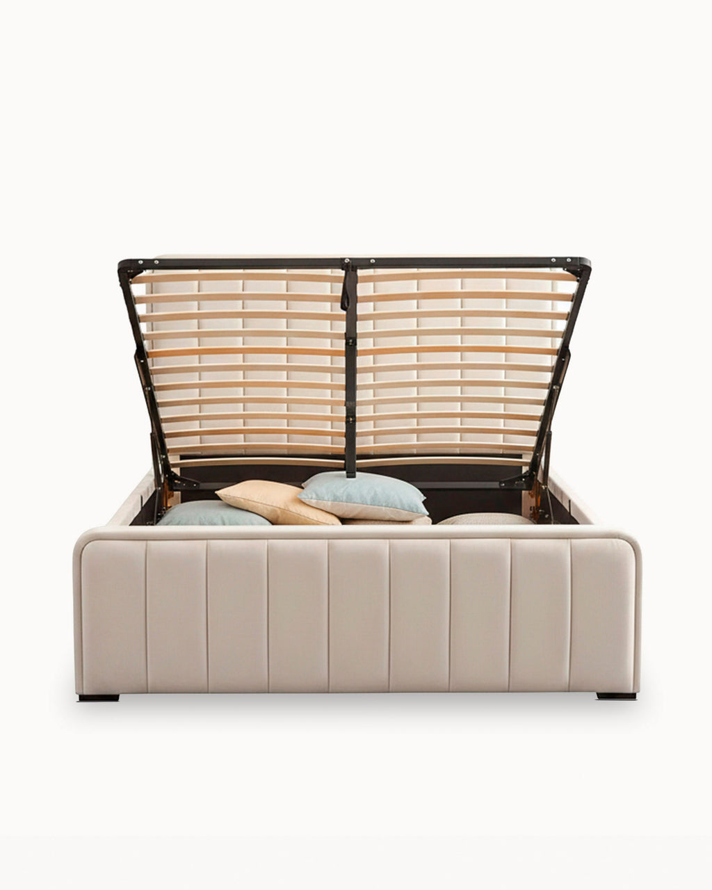 FLOW lift-up double bed frame + HOMYSLEEP PALACIO COOLER Mattress