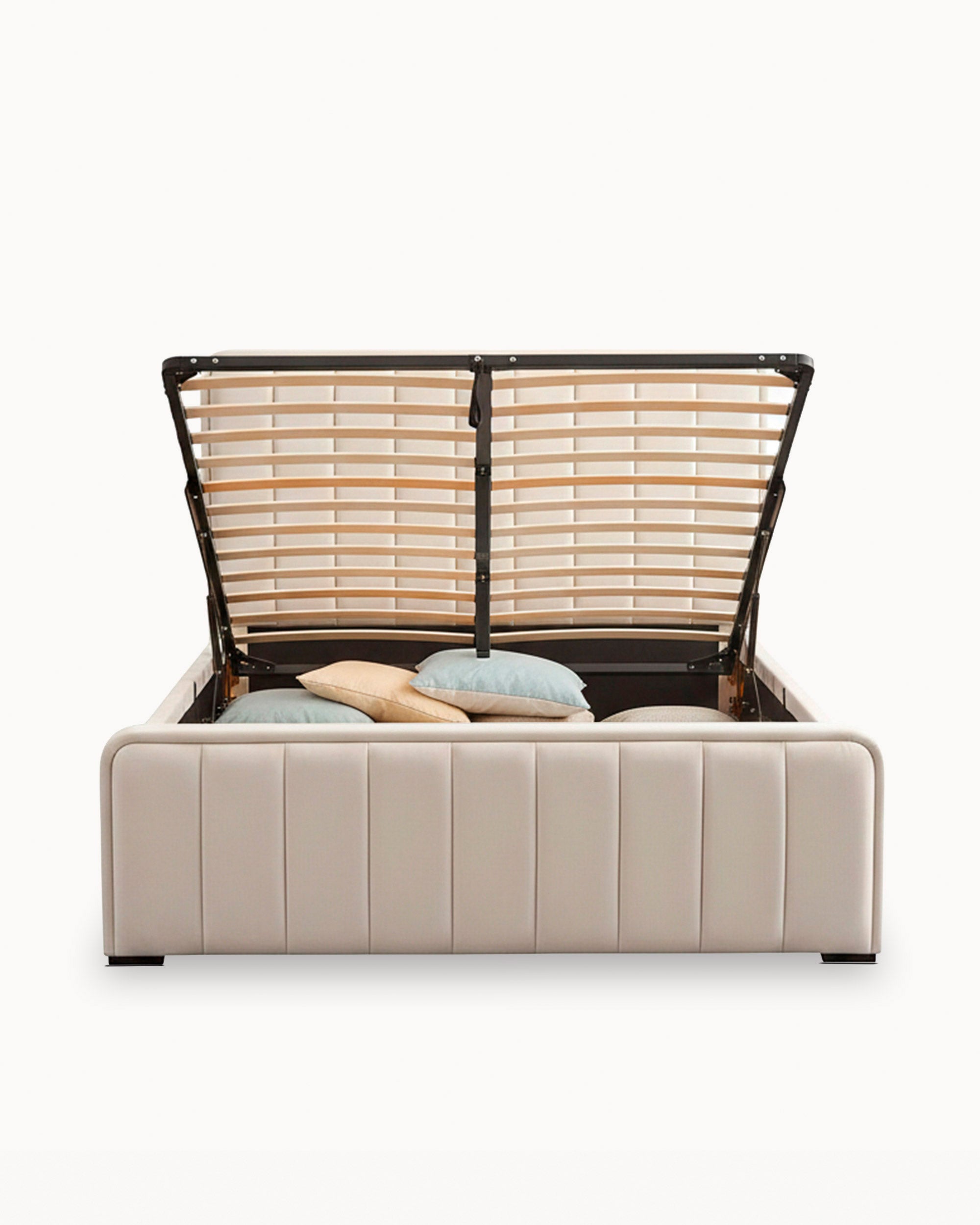 FLOW lift-up double bed frame + HOMYSLEEP PALACIO COOLER Mattress