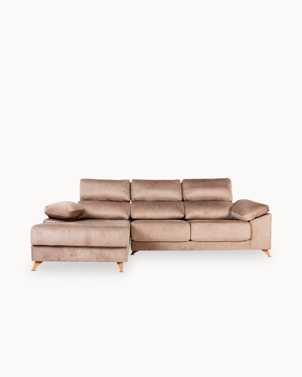 MERIDA chaise longue sofa with storage