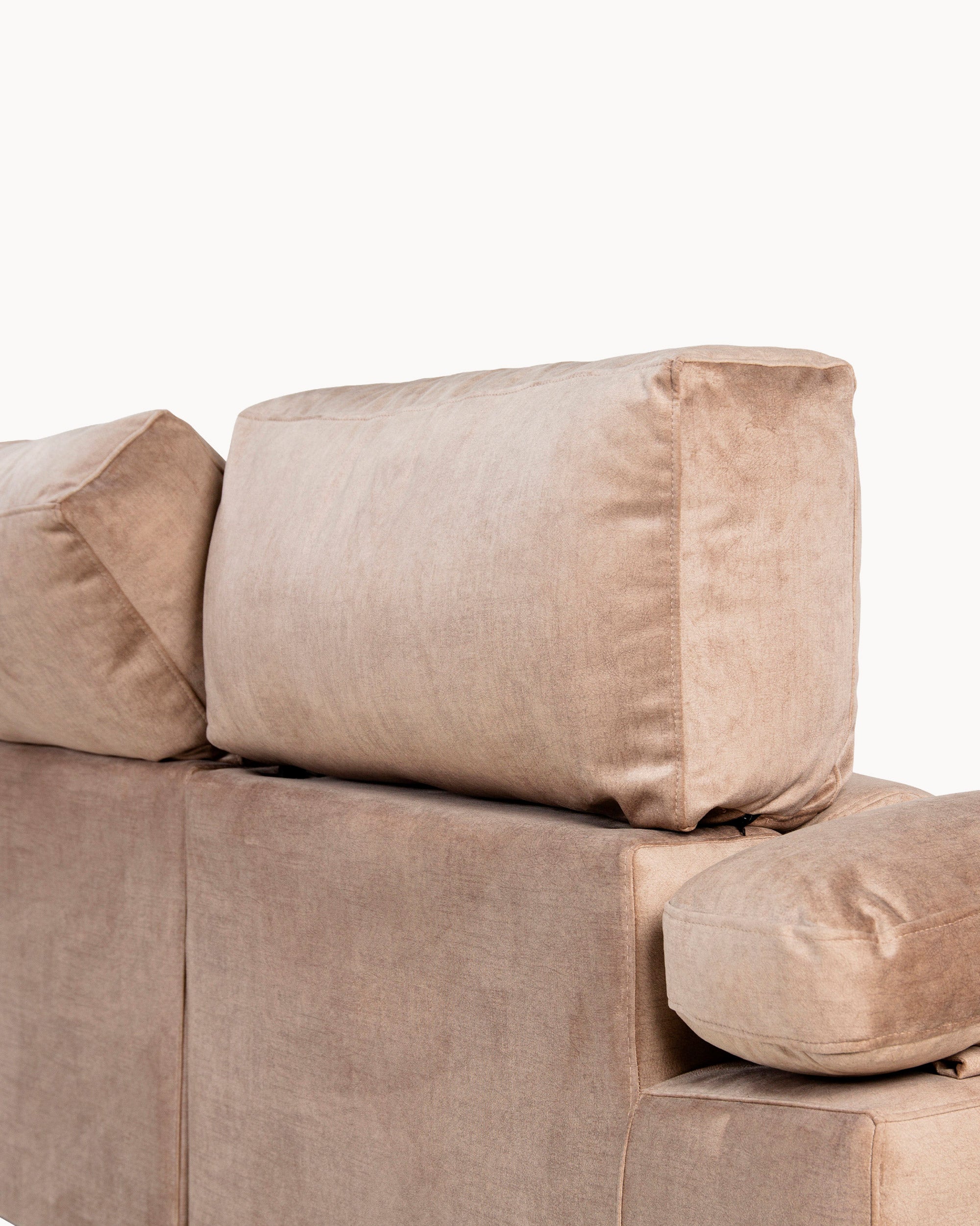 MERIDA chaise longue sofa with storage
