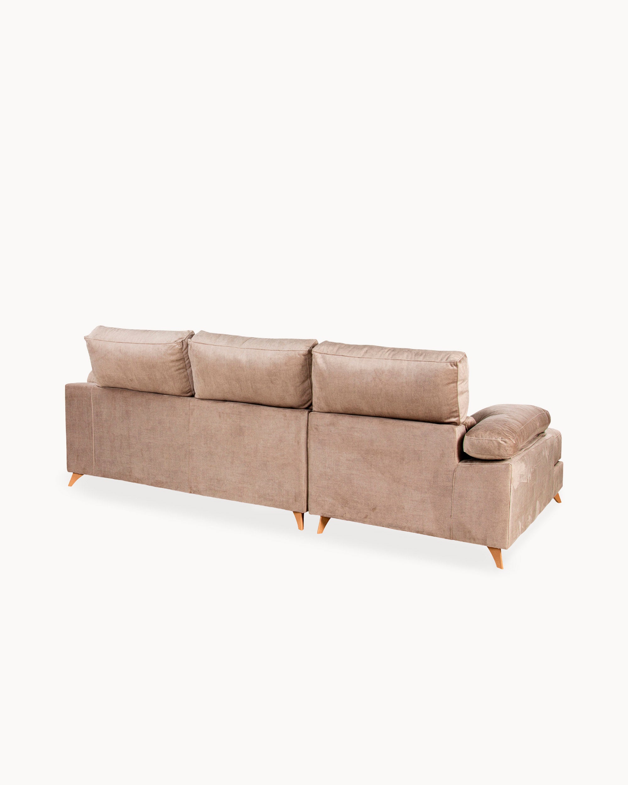 MERIDA chaise longue sofa with storage