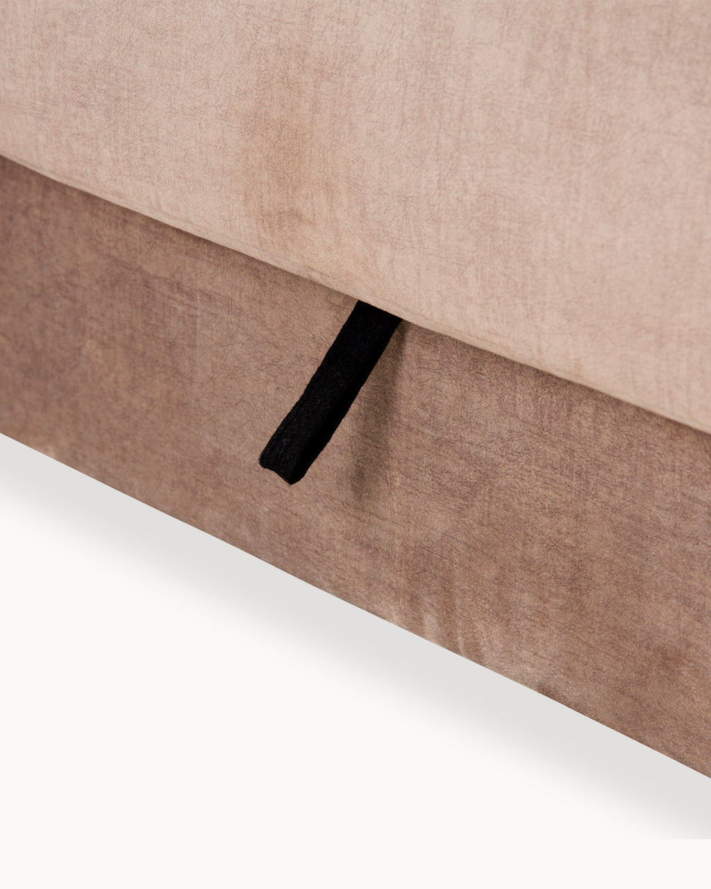 MERIDA chaise longue sofa with storage