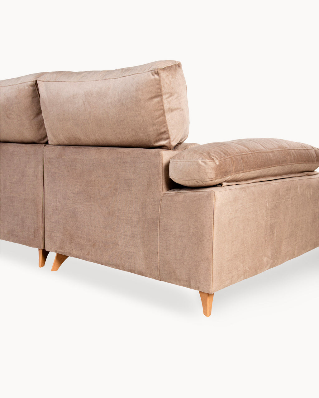 MERIDA chaise longue sofa with storage