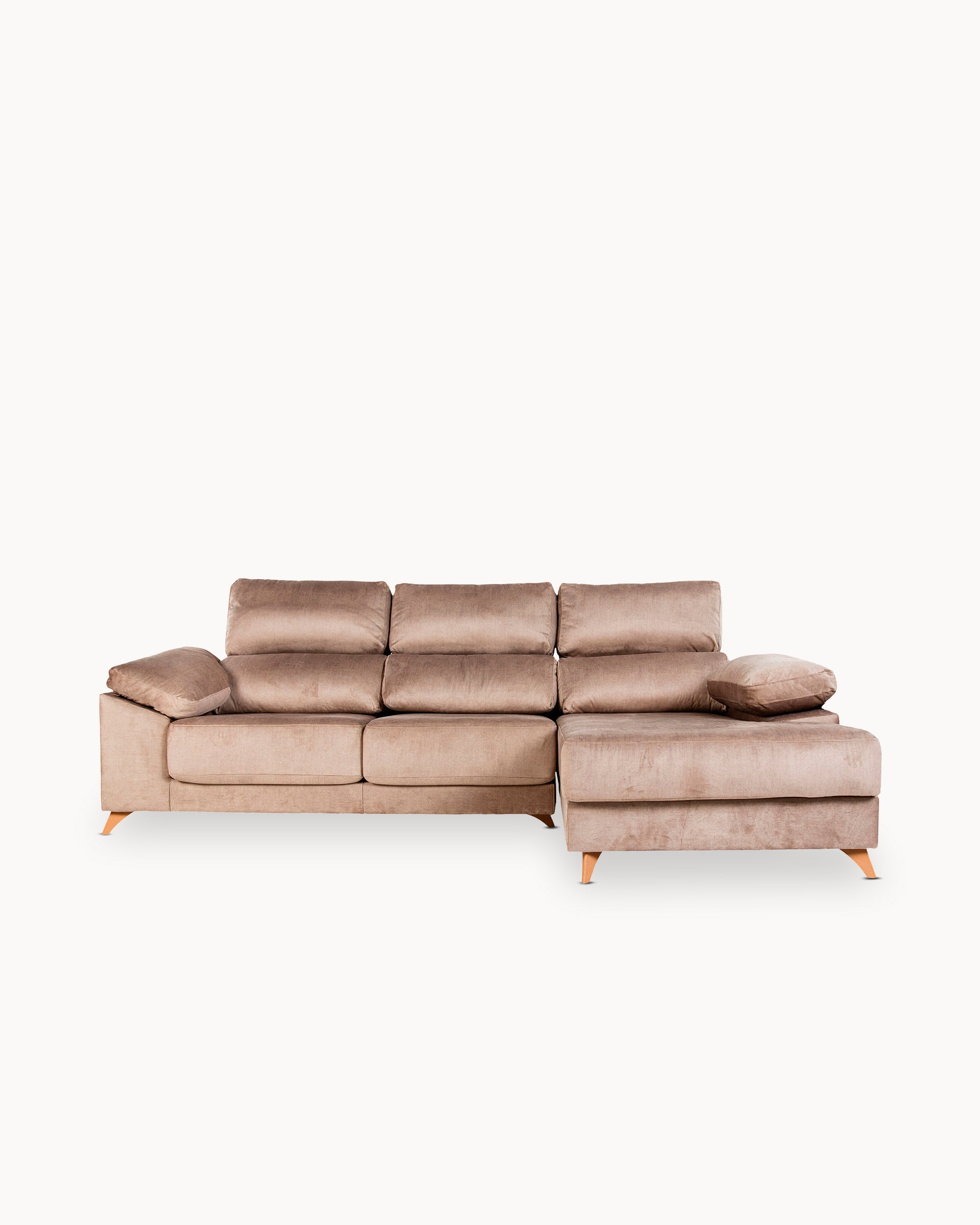 MERIDA chaise longue sofa with storage