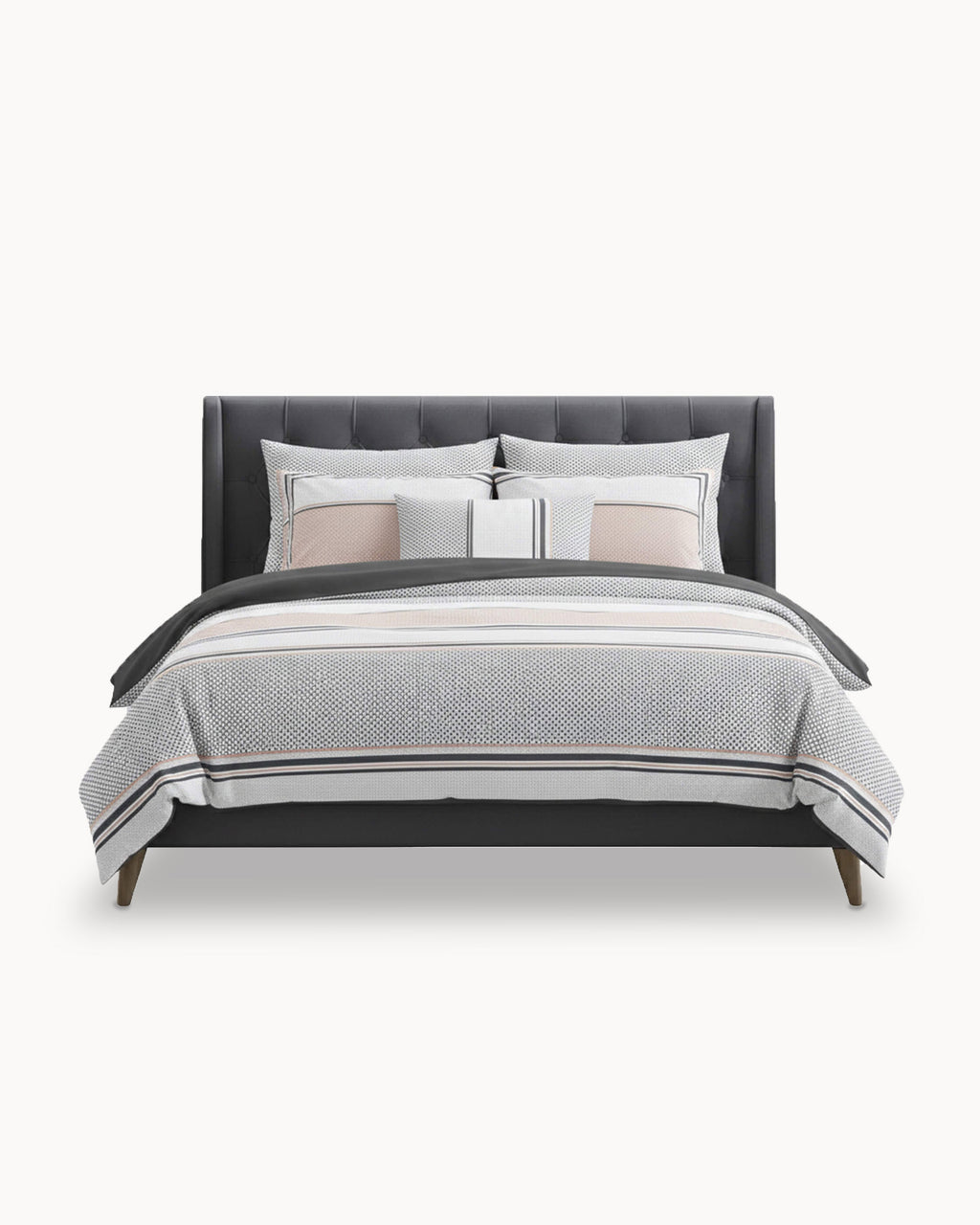 Pack cama de casal ILO + Colchão HOMYSLEEP PALACIO COOLER