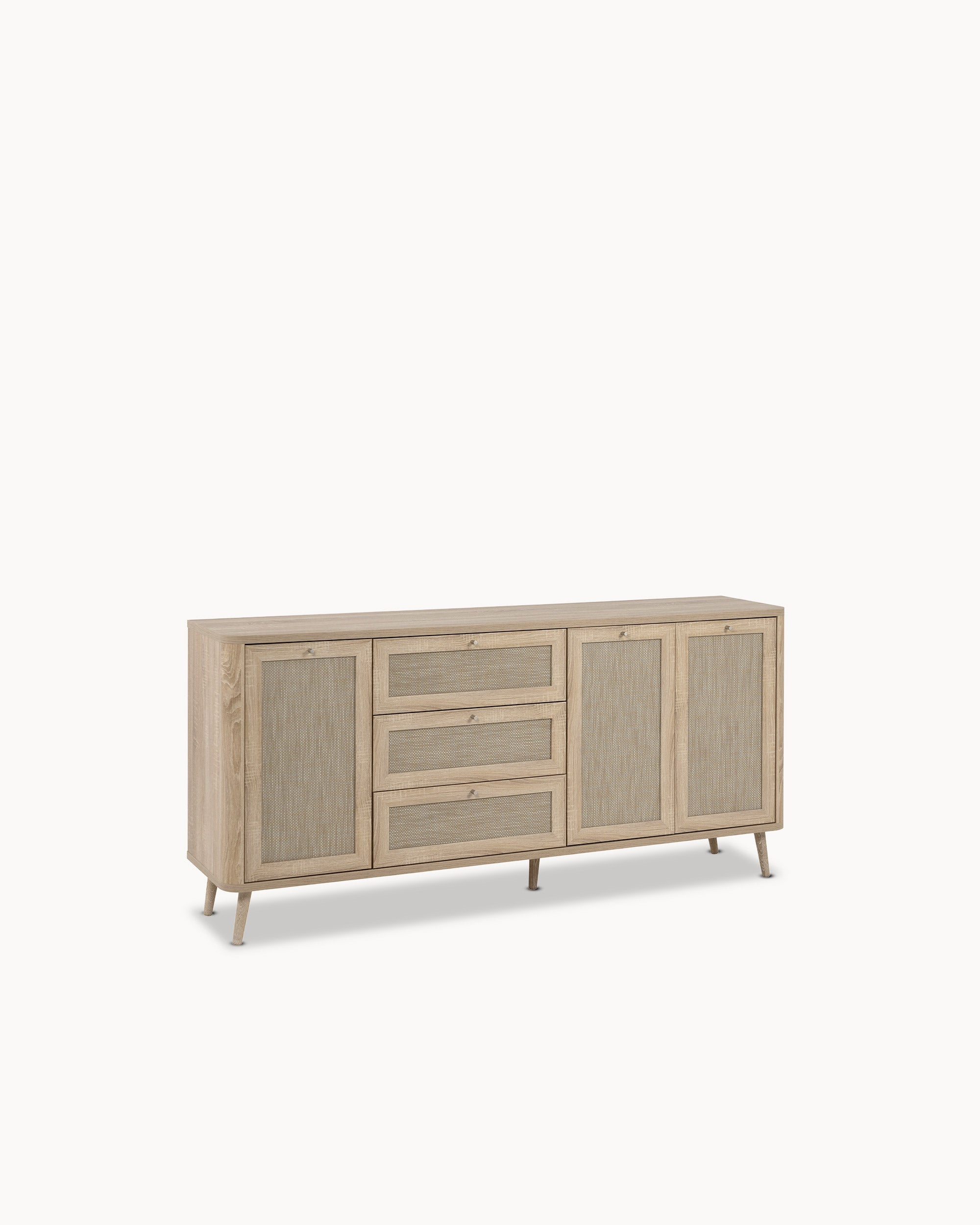 KUTA Sideboard with 3 doors and 3 drawers