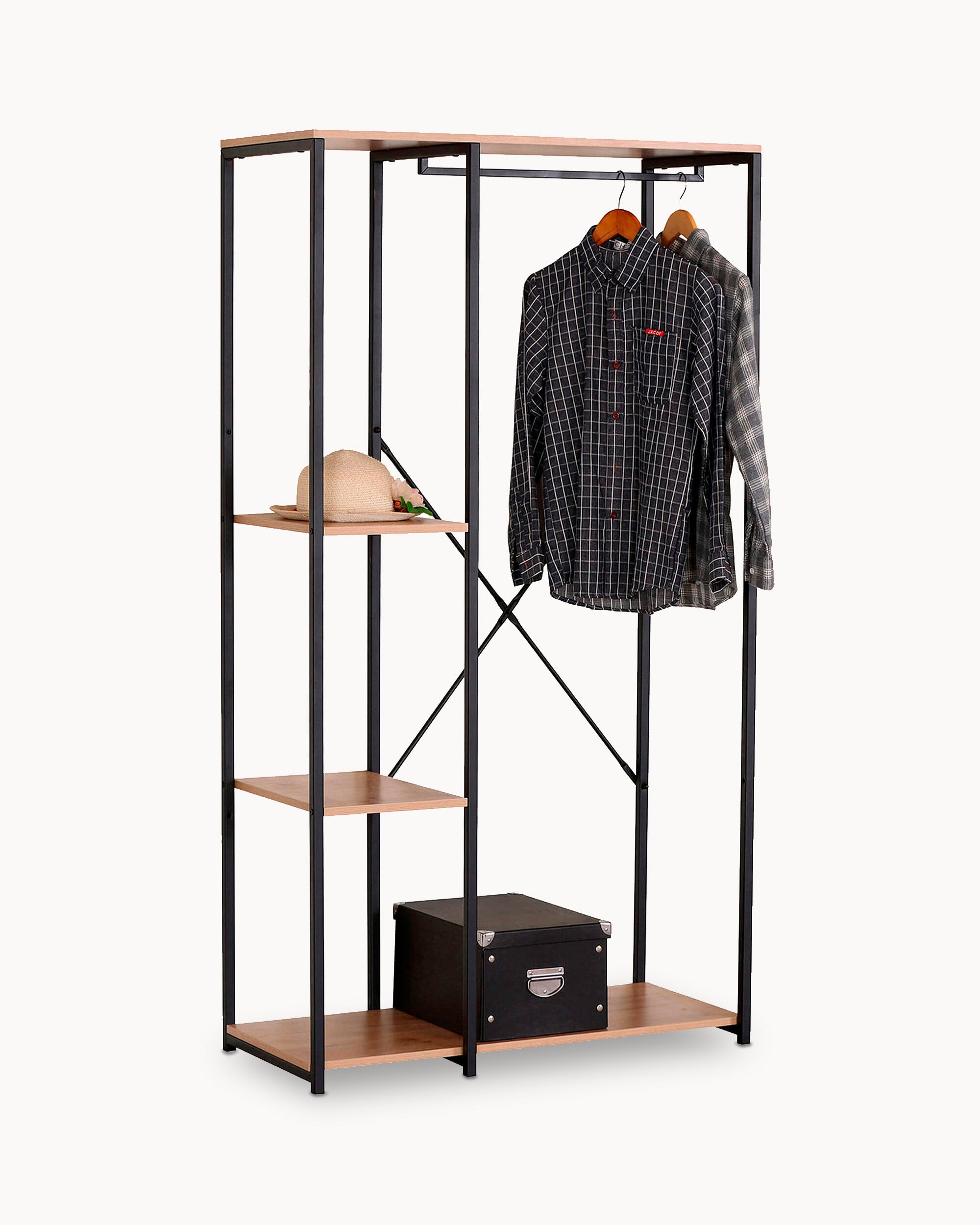 Metal wardrobe COLORADO (90cm)