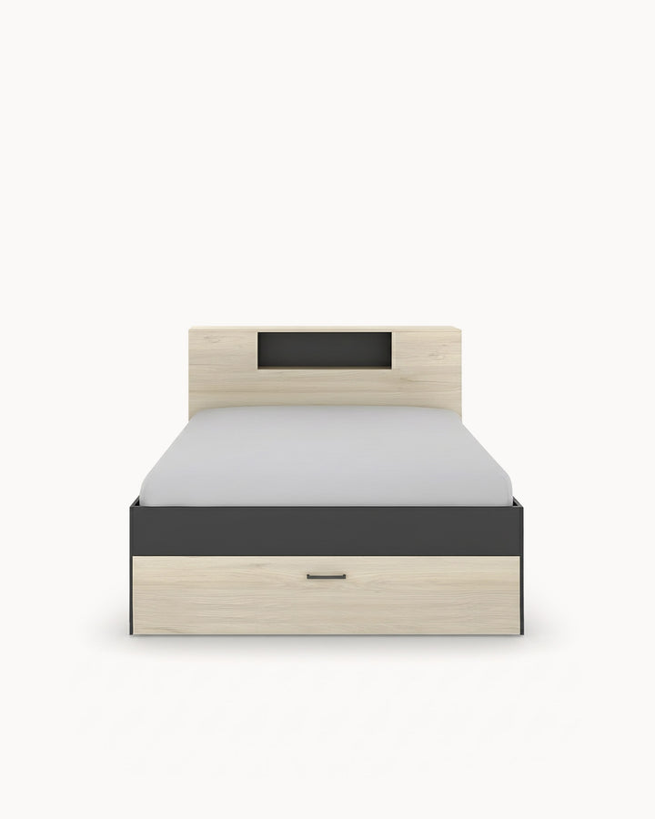 Cama de matrimonio COLOMBO con cajones