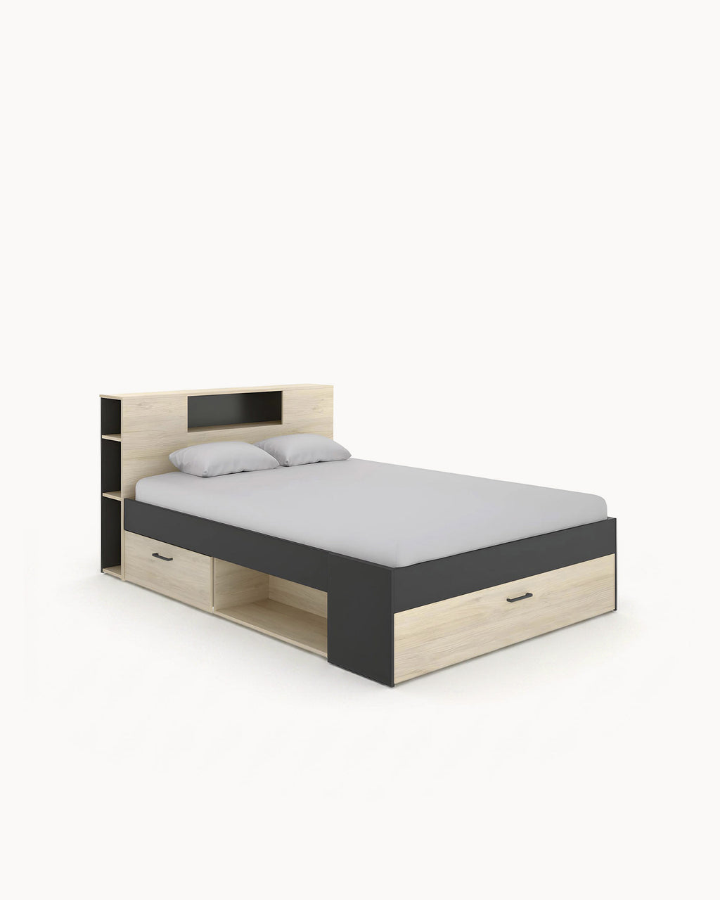 Pack cama de matrimonio COLOMBO + colchón SPRING ROLLER