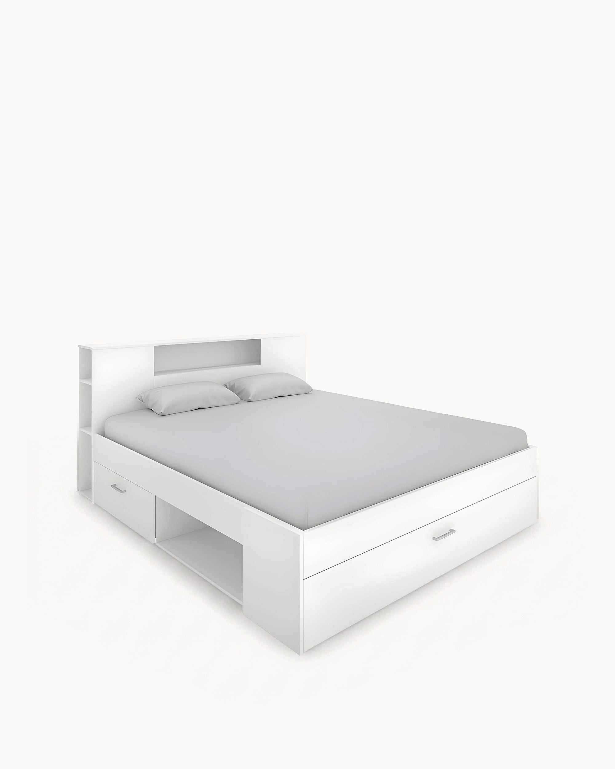 Cama de matrimonio COLOMBO con cajones