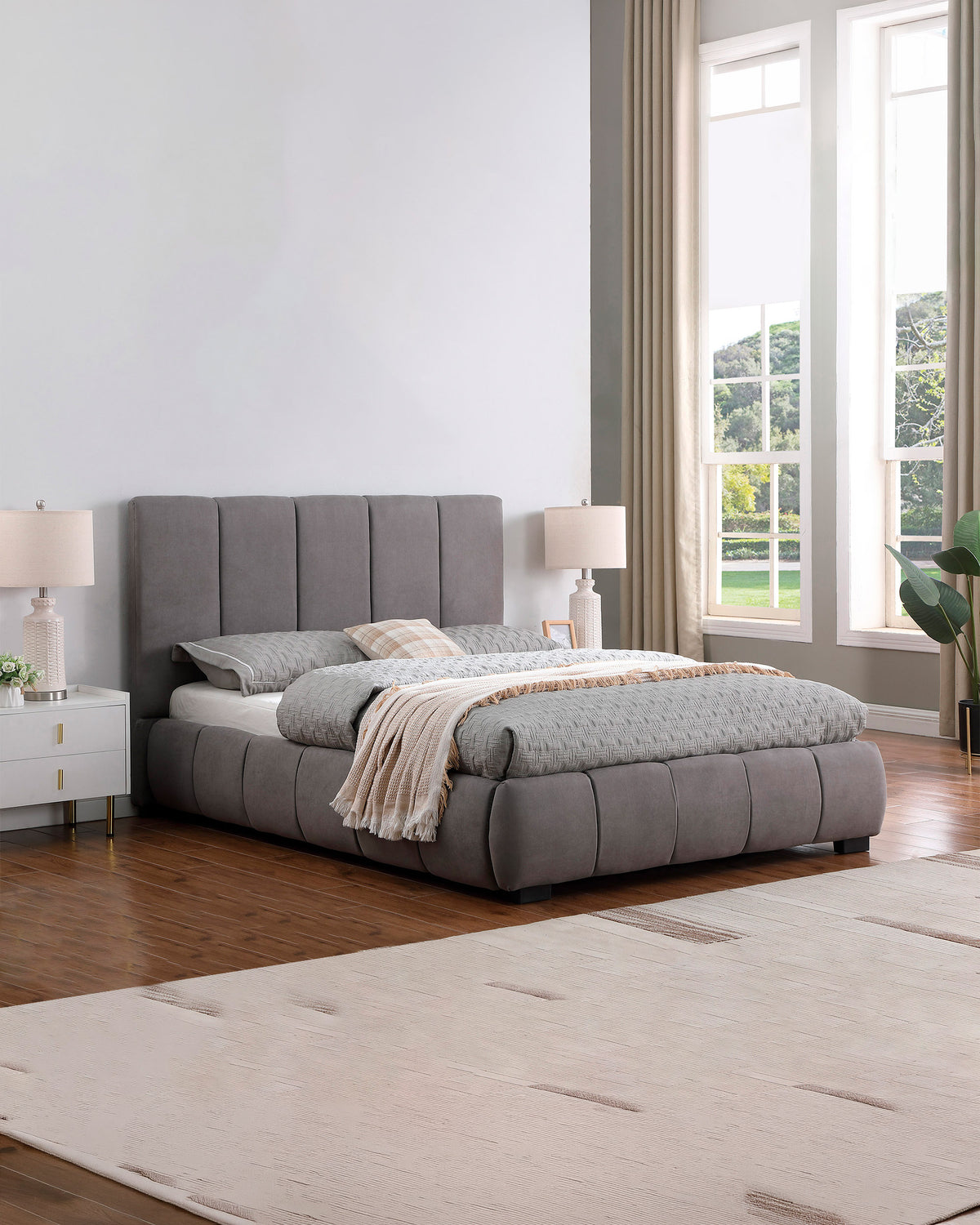 ALBERTO II lift-up double bed frame + HOMYSLEEP PALACIO COOLER Mattress