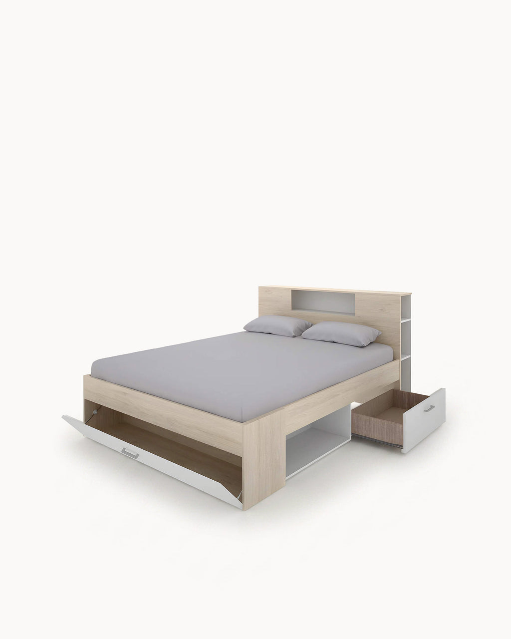 Double bed COLOMBO with drawers